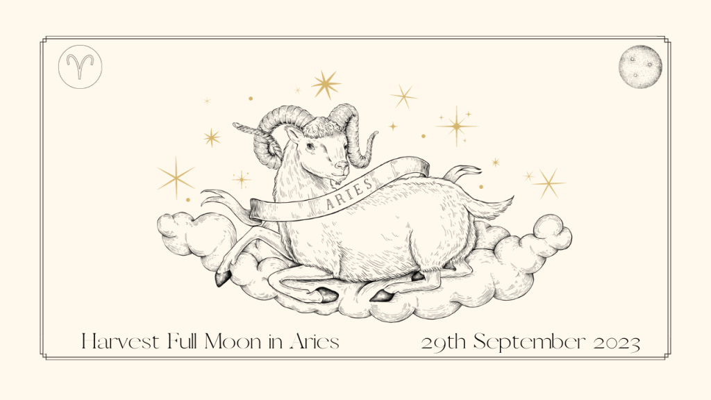 Harnessing the Fiery Energy of the Harvest Full Moon in&nbsp;Aries